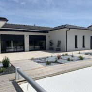 Construction maison individuelle tuile